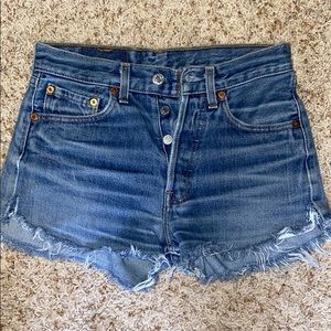 Levi’s high waisted shorts